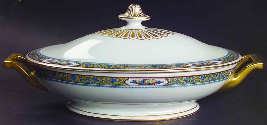 Harvest Oval Covered Vegetable by Thomas-1
