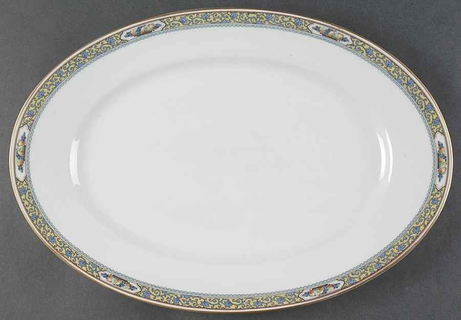 Harvest 15" Oval Serving Platter by Thomas-1