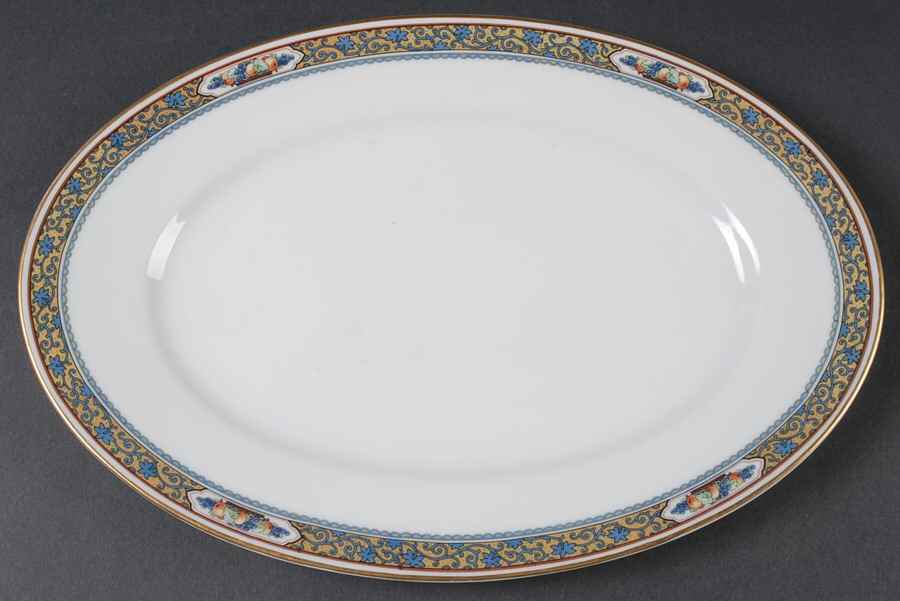 Harvest 13" Oval Serving Platter by Thomas-1