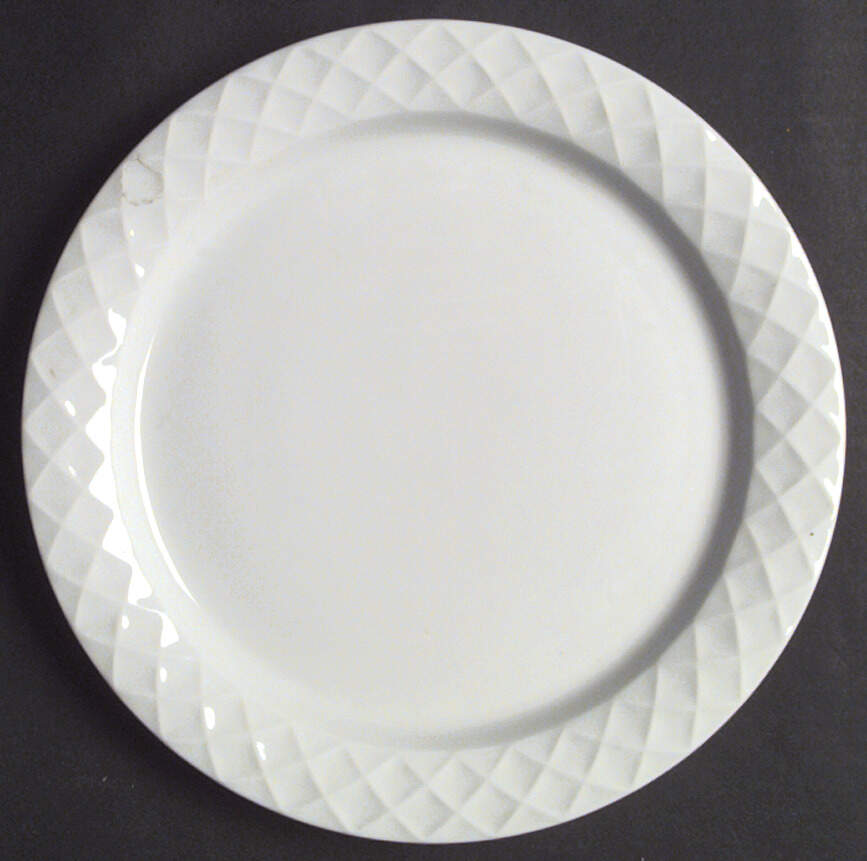 Holiday White Dinner Plate by Thomas-1