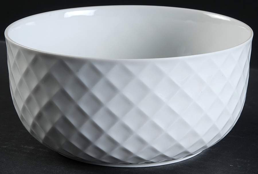 Holiday White 7" Round Vegetable Bowl by Thomas-1
