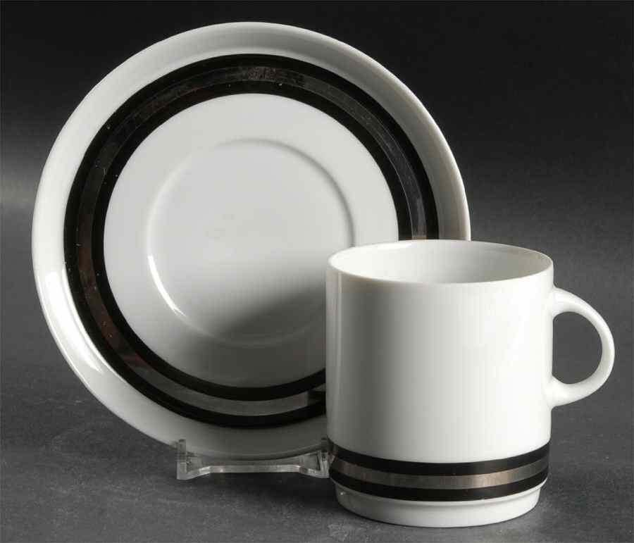 Hussar Flat Cup & Saucer Set by Thomas-1