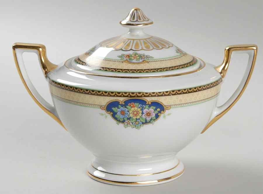 Irving Sugar Bowl & Lid by Thomas-1