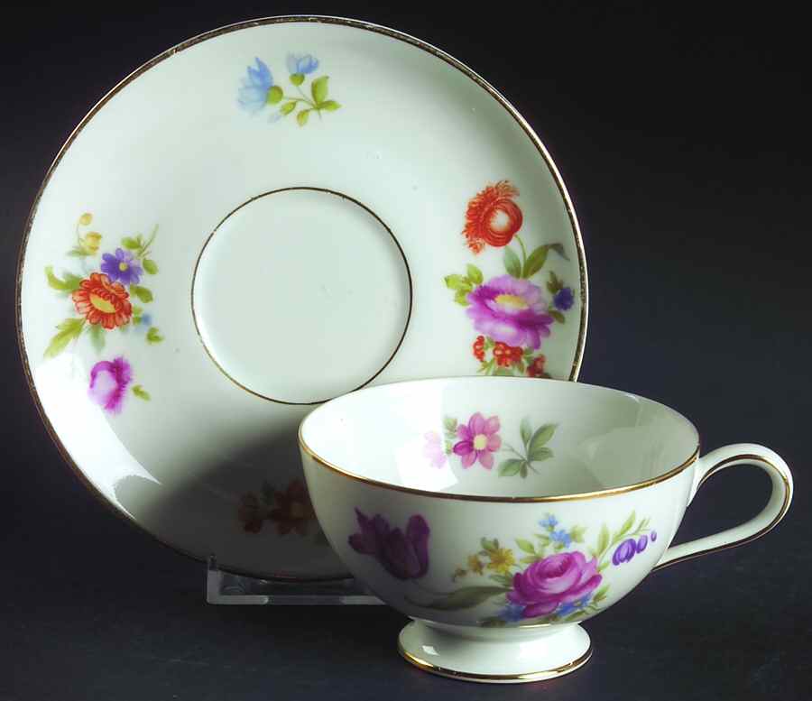 Lakewood Footed Cup & Saucer Set by Thomas-1