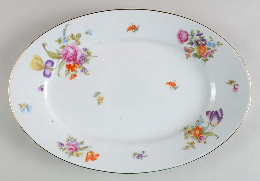 Lakewood 12" Oval Serving Platter by Thomas-1