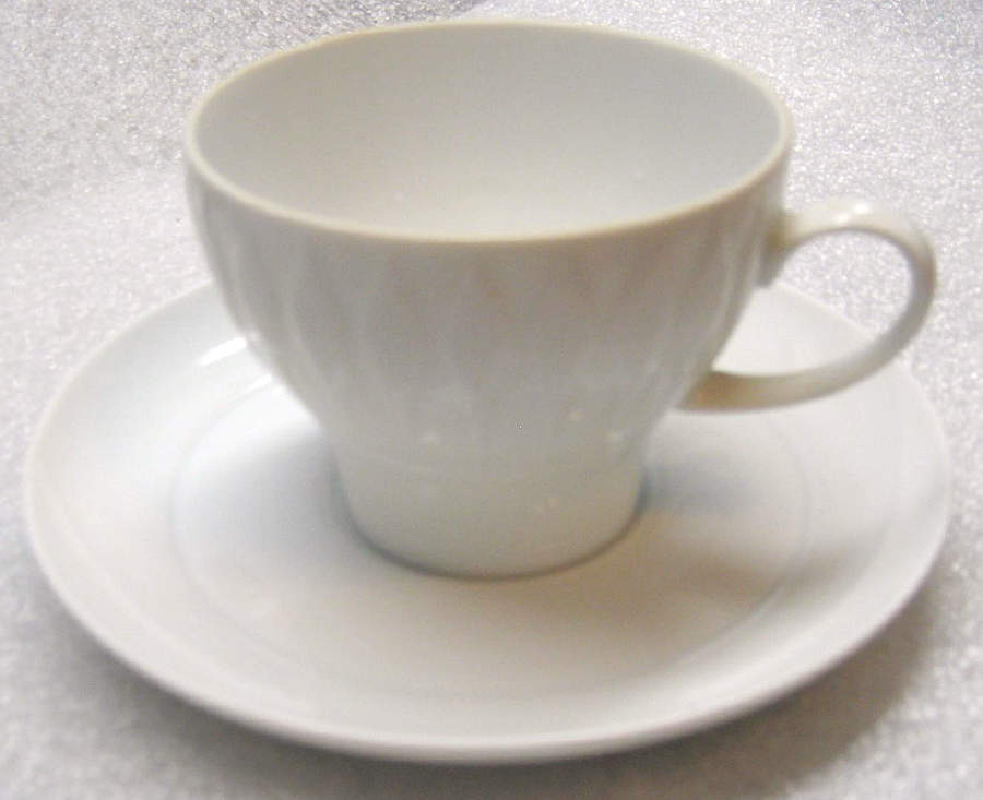 Lanzette Flat Cup & Saucer Set by Thomas-1