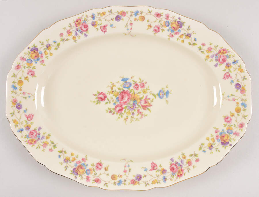 La Salle 14" Oval Serving Platter by Thomas-1