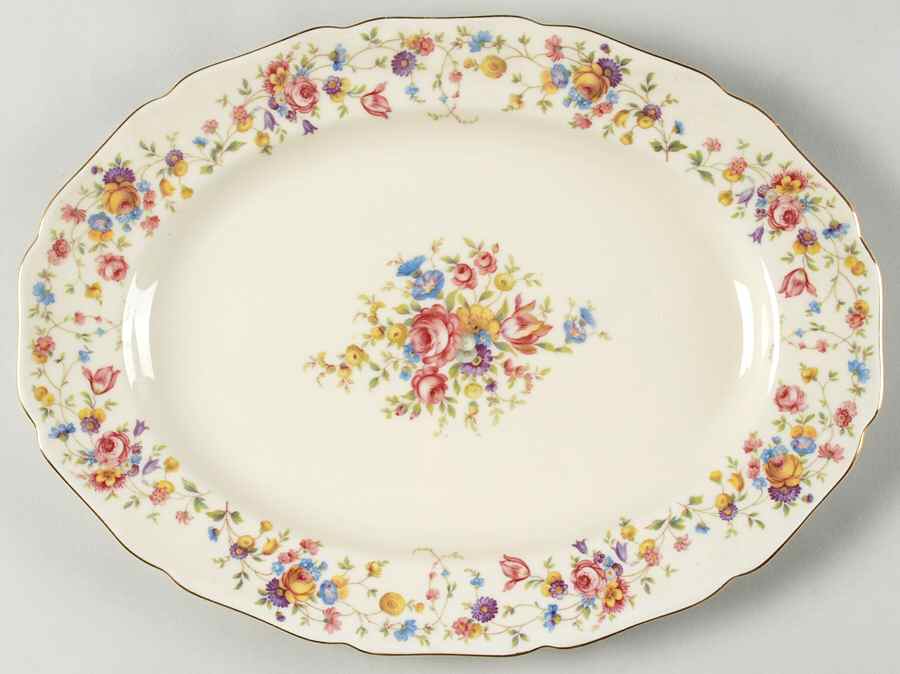 La Salle 12" Oval Serving Platter by Thomas-1