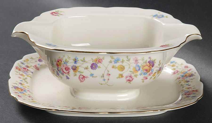 La Salle Gravy Boat with Attached Underplate by Thomas-1