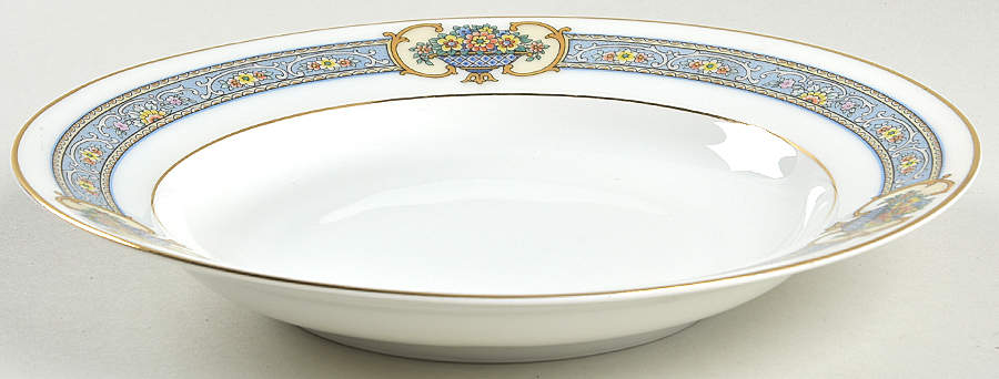 Madison (White Rim) Rim Soup Bowl by Thomas-1