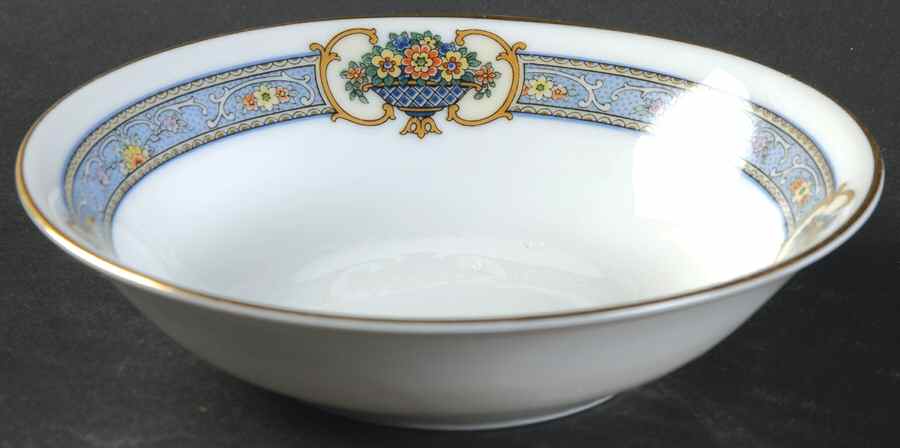 Madison (White Rim) Fruit/Dessert (Sauce) Bowl by Thomas-1