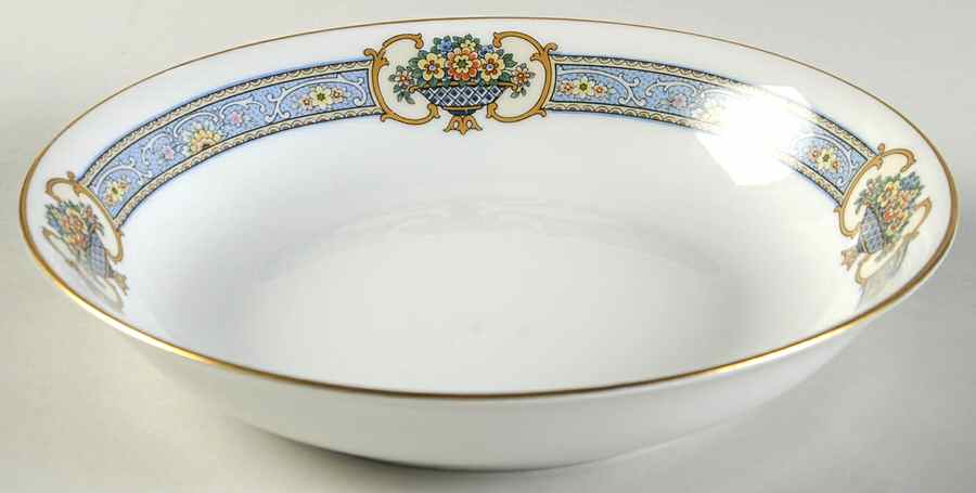 Madison (White Rim) Coupe Soup Bowl by Thomas-1
