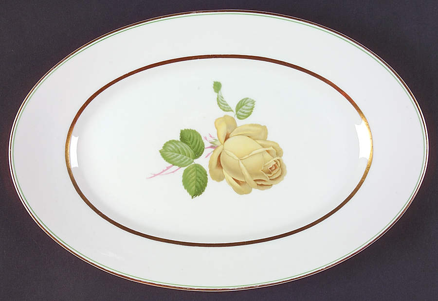 Marshall Niel 12" Oval Serving Platter by Thomas-1