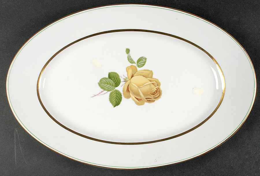 Marshall Niel 15" Oval Serving Platter by Thomas-1