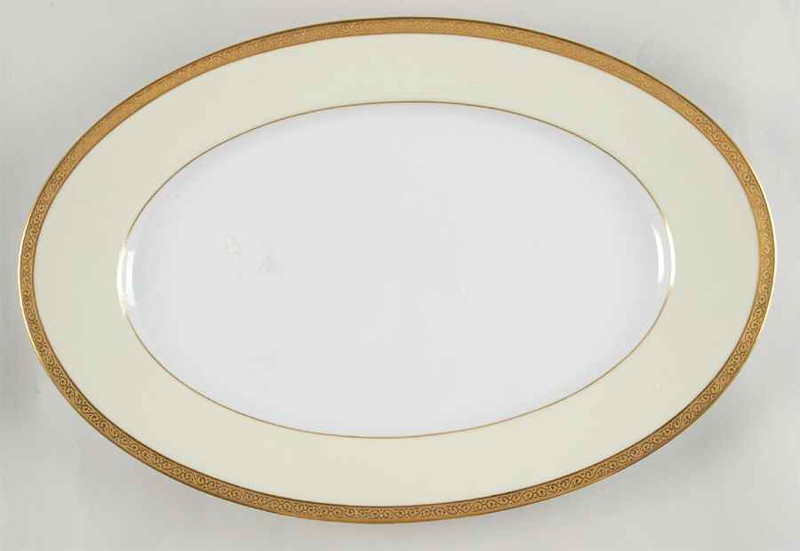 Marquise 15" Oval Serving Platter by Thomas-1