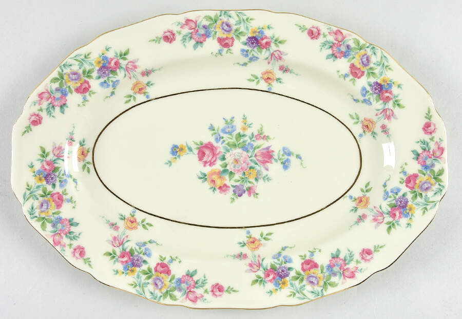 Mayfair 13" Oval Serving Platter by Thomas-1