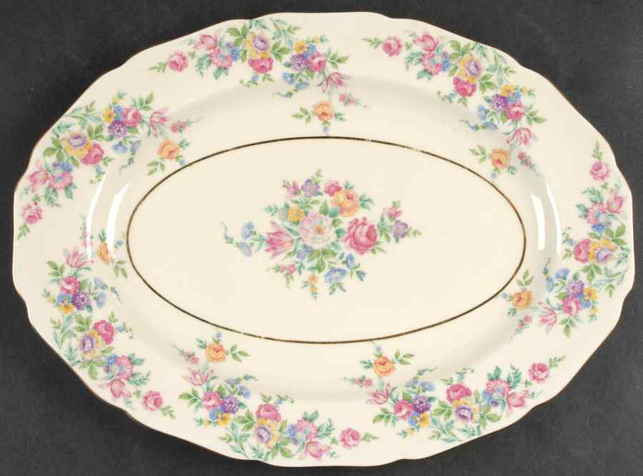 Mayfair 12" Oval Serving Platter by Thomas-1