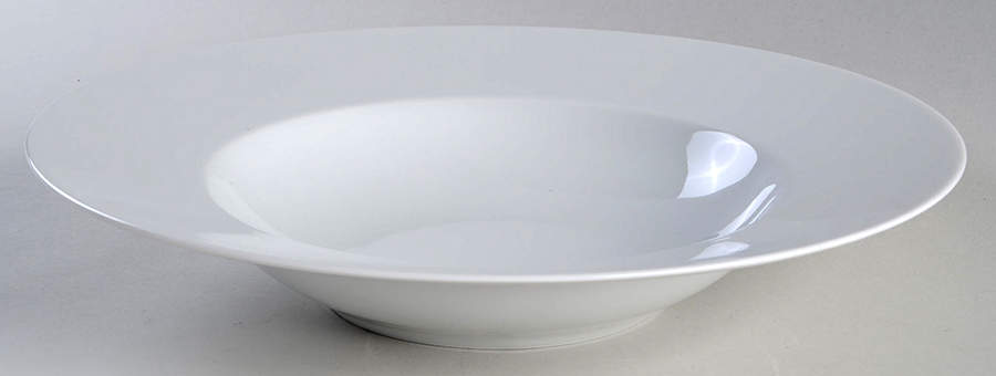 Medaillon White 11" Individual Pasta Bowl by Thomas-1