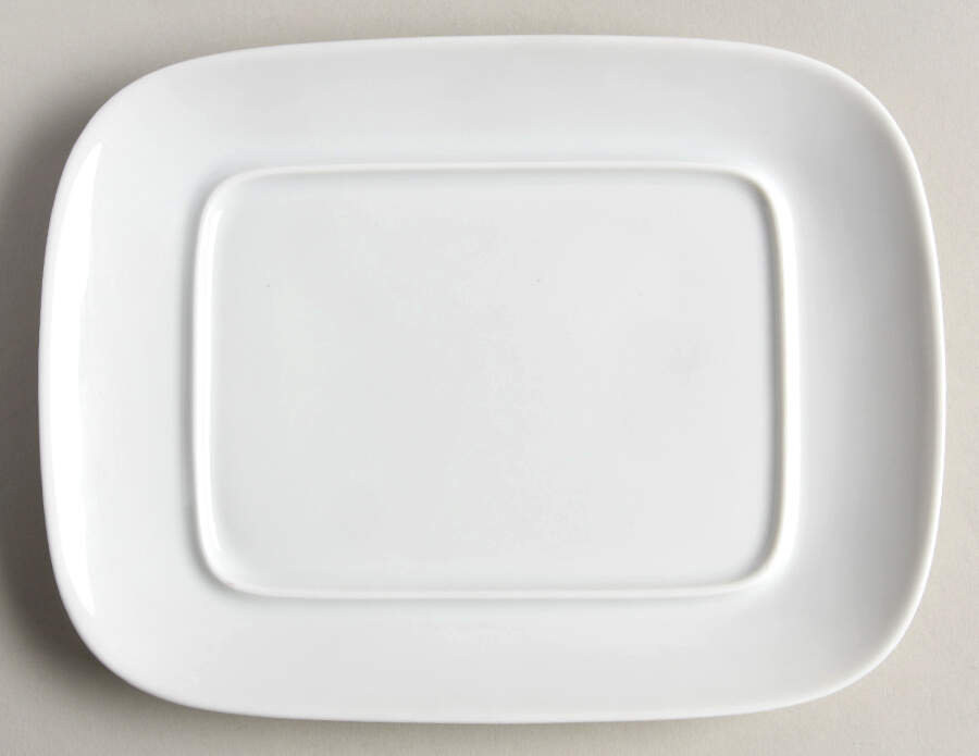 Medaillon White Square Butter No Lid by Thomas-1