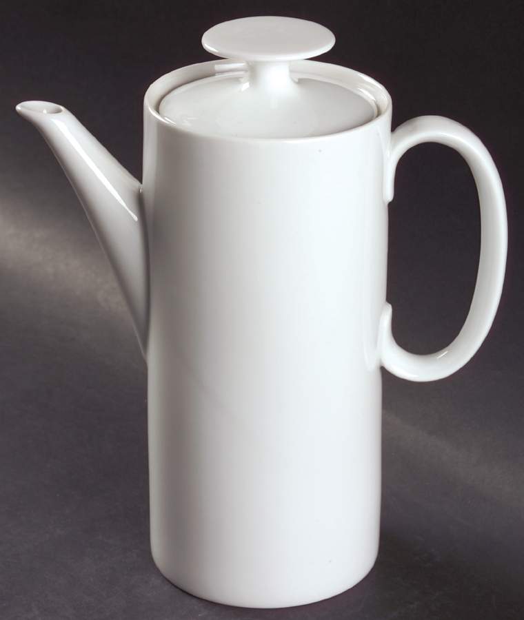 Medaillon White Coffee Pot & Lid by Thomas-1