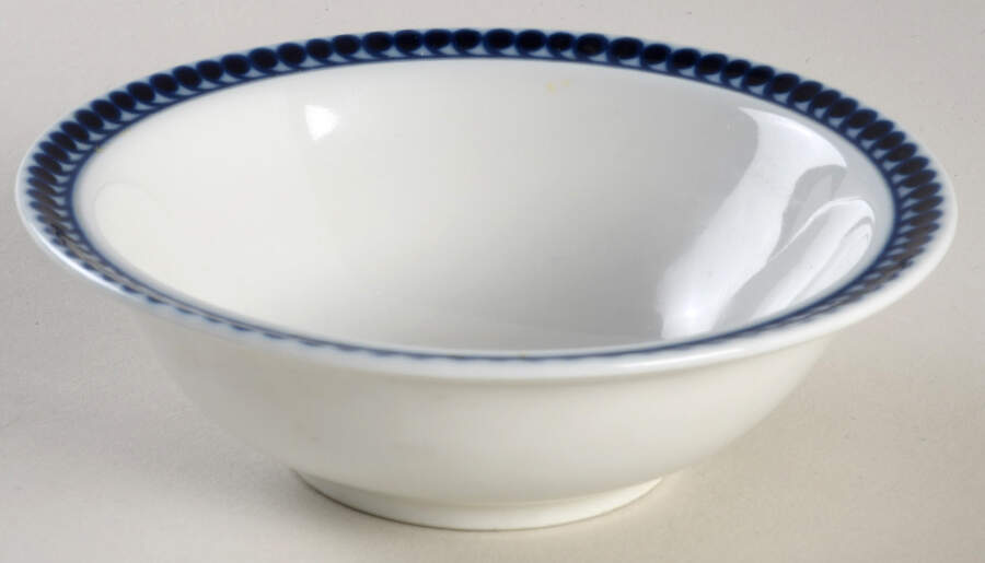 Mermaid (Cobalt Blue & White) Fruit/Dessert (Sauce) Bowl by Thomas-1