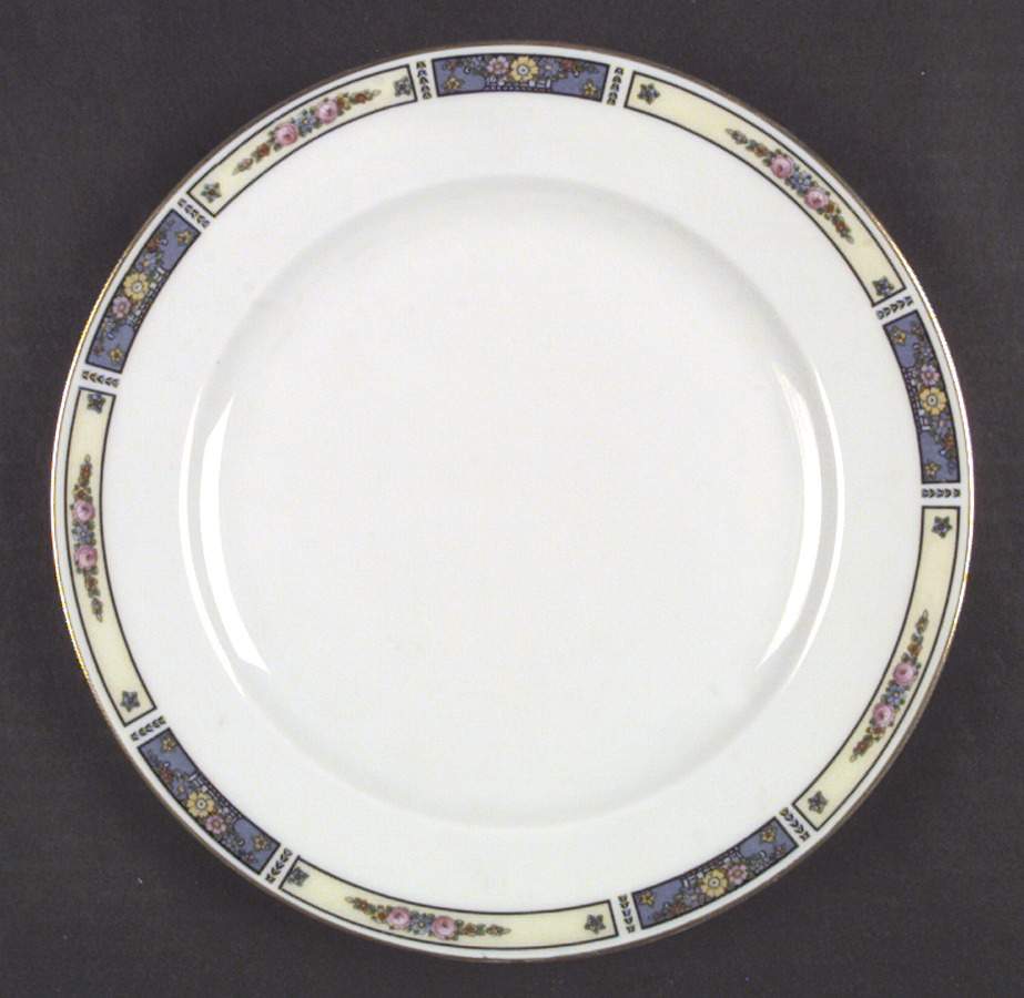 Miami (All White Background) Dinner Plate by Thomas-1