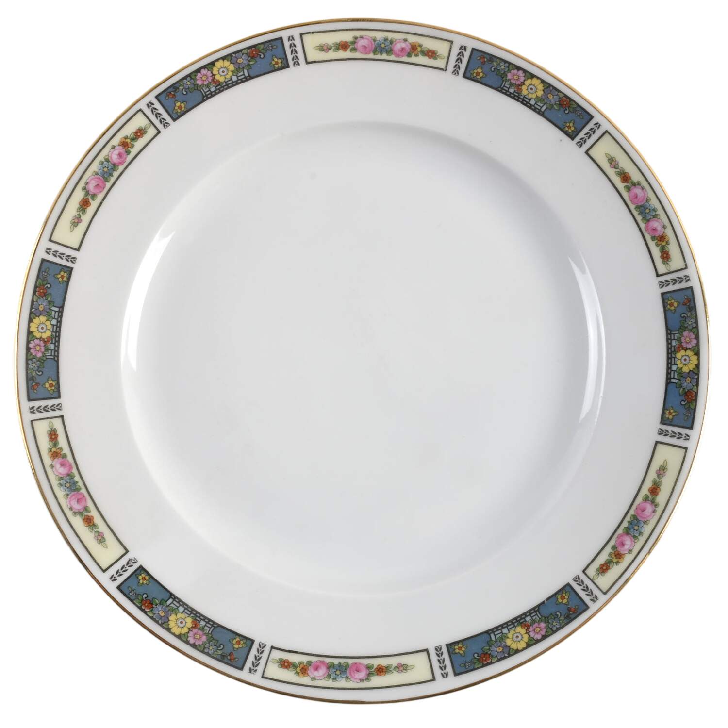 Miami (All White Background) Luncheon Plate by Thomas-1