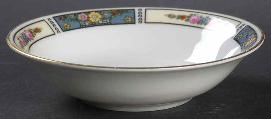 Miami (All White Background) Fruit/Dessert (Sauce) Bowl by Thomas-1