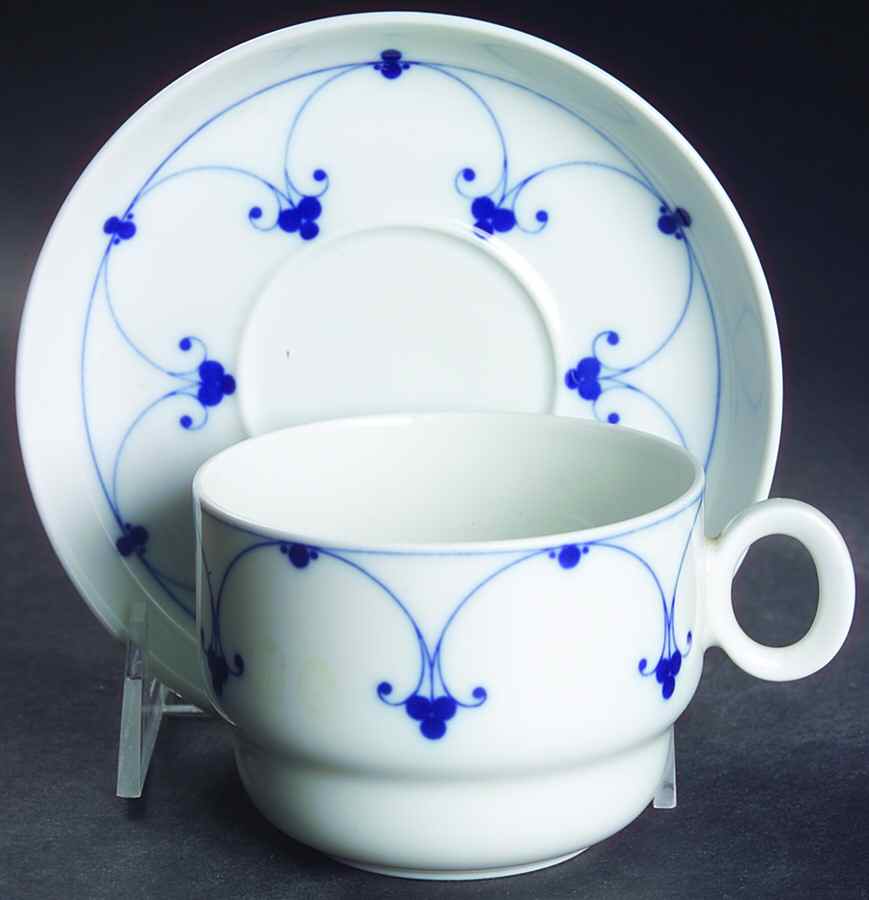 Mittsomer Flat Cup & Saucer Set by Thomas-1