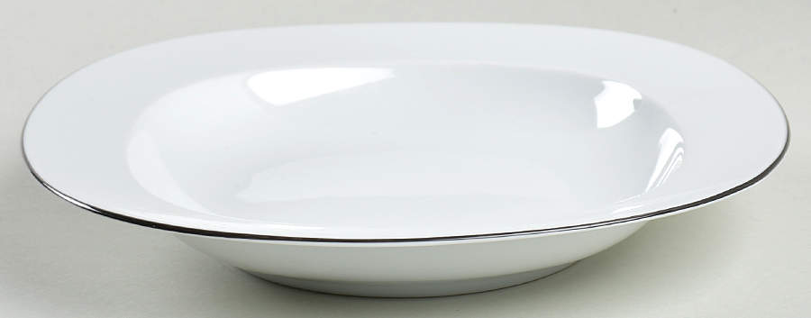 Noire Large Rim Soup Bowl by Thomas-1