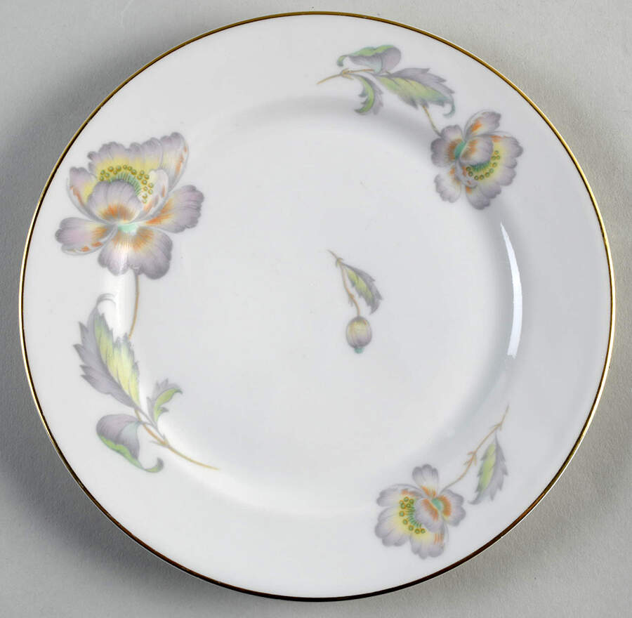 Pastel Poppy (Smooth) Luncheon Plate by Thomas-1