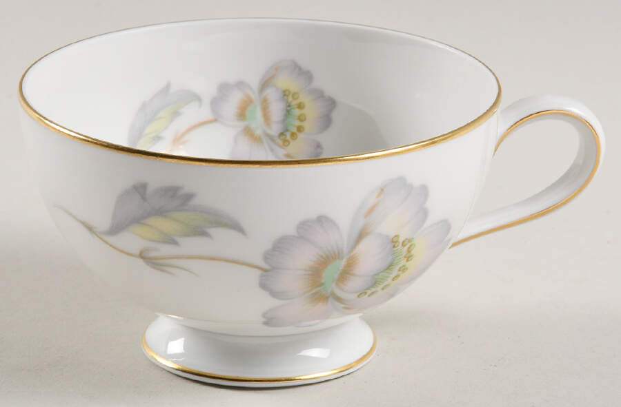Pastel Poppy (Smooth) Footed Cup by Thomas-1
