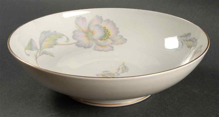 Pastel Poppy (Smooth) 9" Round Vegetable Bowl by Thomas-1