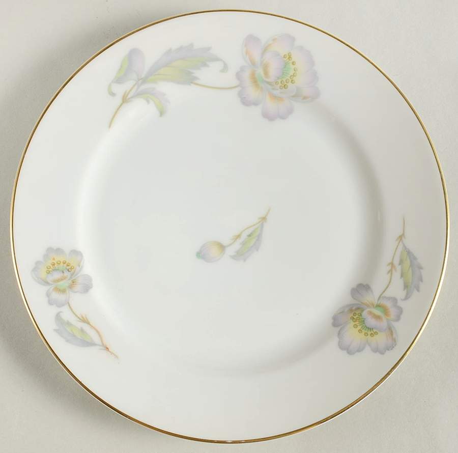 Pastel Poppy (Smooth) Salad Plate by Thomas-1