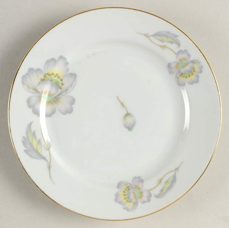 Pastel Poppy (Smooth) Bread & Butter Plate by Thomas-1