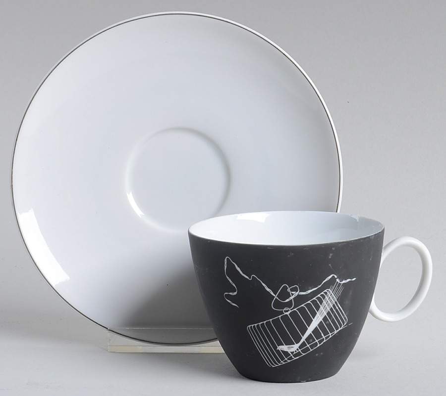 Papageno Flat Cup & Saucer Set by Thomas-1