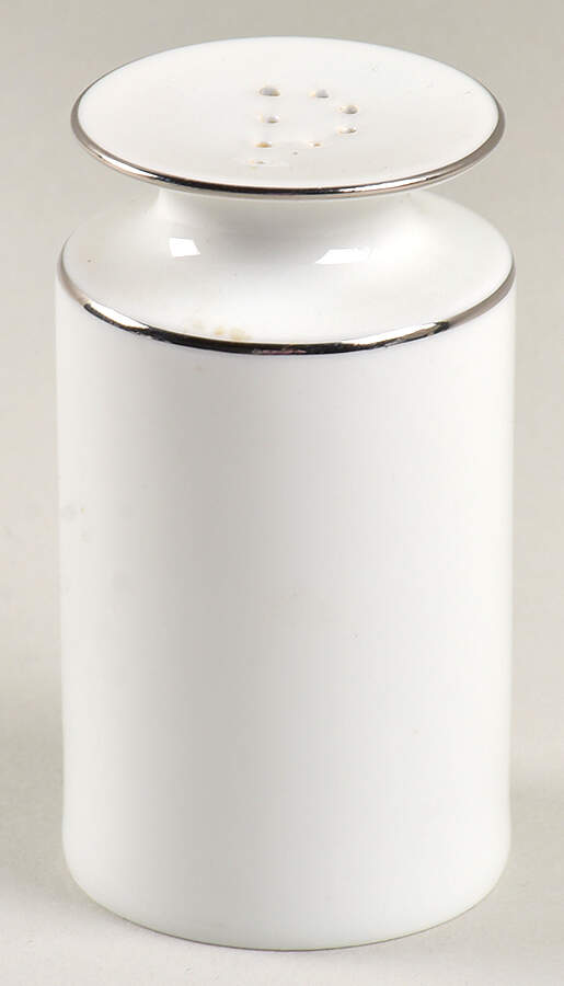 PLATINUM BAND (COUPE) Pepper Shaker by Thomas-1