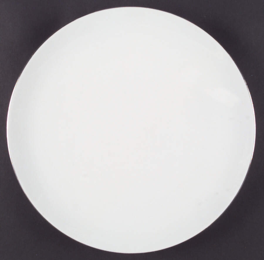 PLATINUM BAND (COUPE) Dinner Plate by Thomas-1