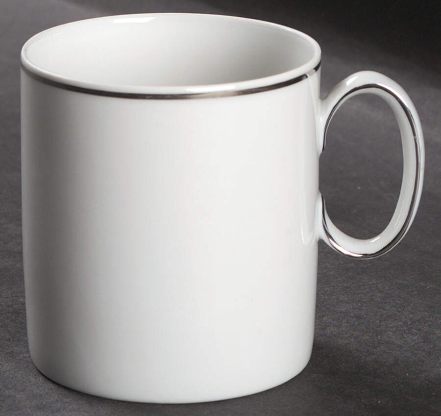 PLATINUM BAND (COUPE) Flat Cup by Thomas-1