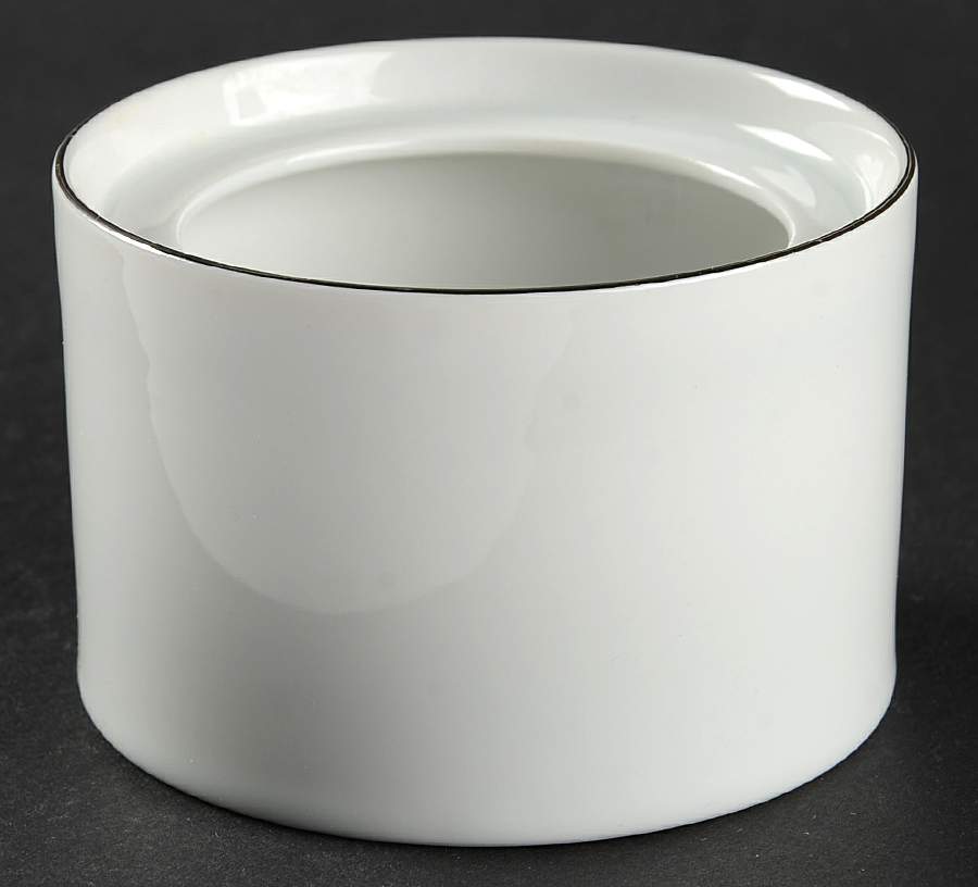 PLATINUM BAND (COUPE) Sugar Bowl No Lid by Thomas-1