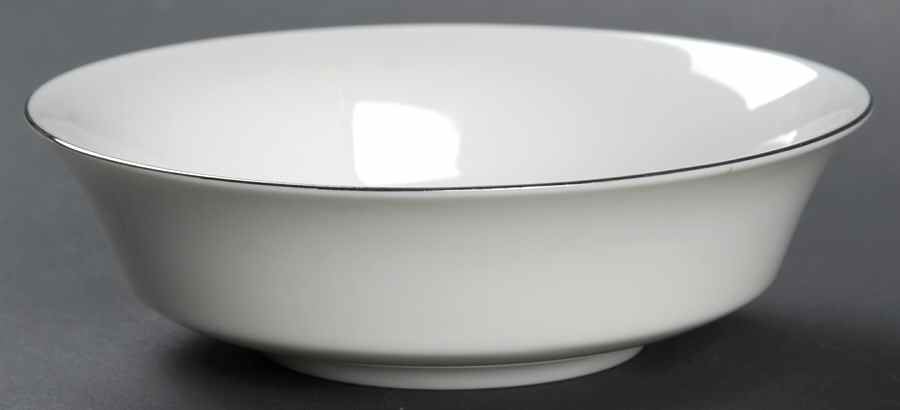 PLATINUM BAND (COUPE) Fruit/Dessert (Sauce) Bowl by Thomas-1
