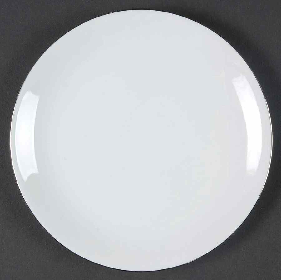 PLATINUM BAND (COUPE) Bread & Butter Plate by Thomas-1