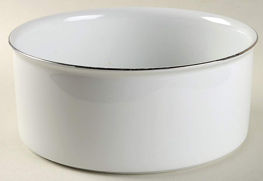 PLATINUM BAND (COUPE) 8" Round Vegetable Bowl by Thomas-1