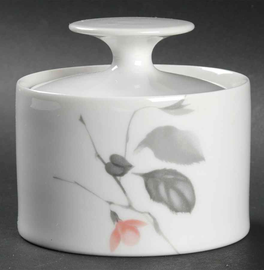 Quince (Medallion Shape) Sugar Bowl & Lid by Thomas-1