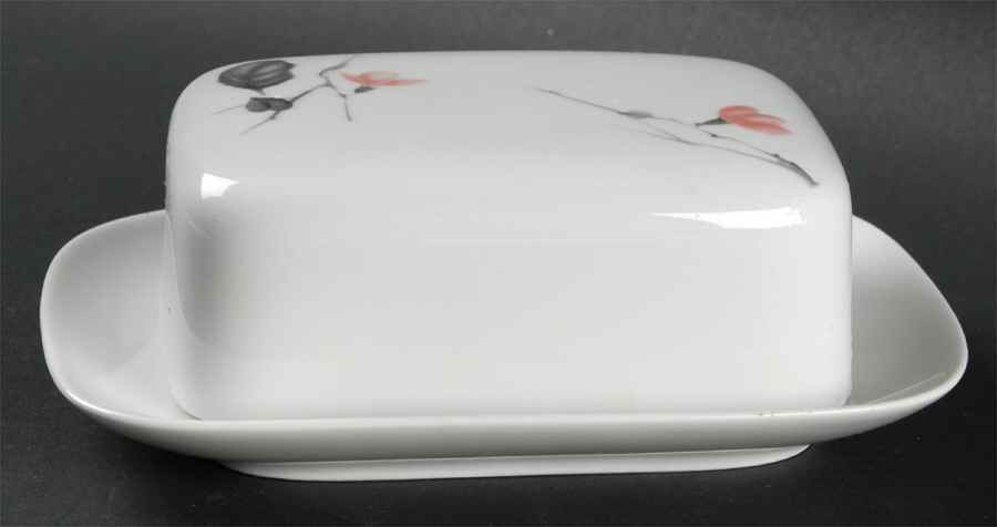 Quince (Medallion Shape) Square Covered Butter by Thomas-1