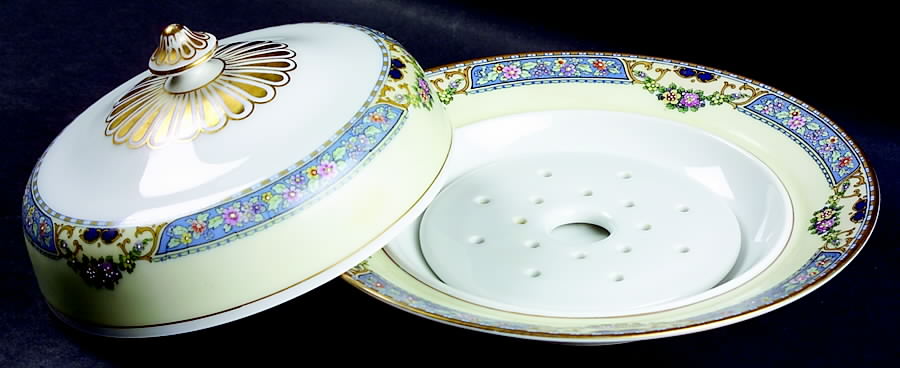 Queen Louise Round Covered Butter by Thomas-1