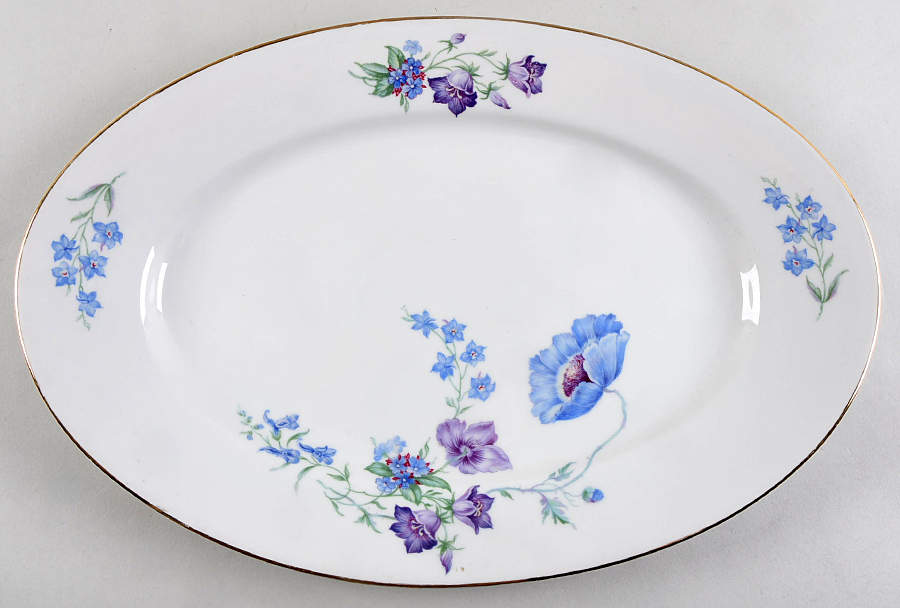Riviera 15" Oval Serving Platter by Thomas-1