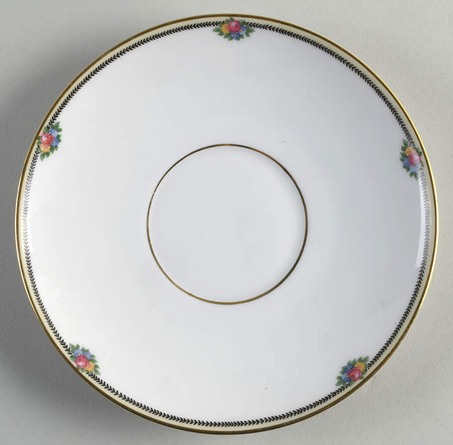 Rose Point Saucer for Cream Soup Bowl by Thomas-1
