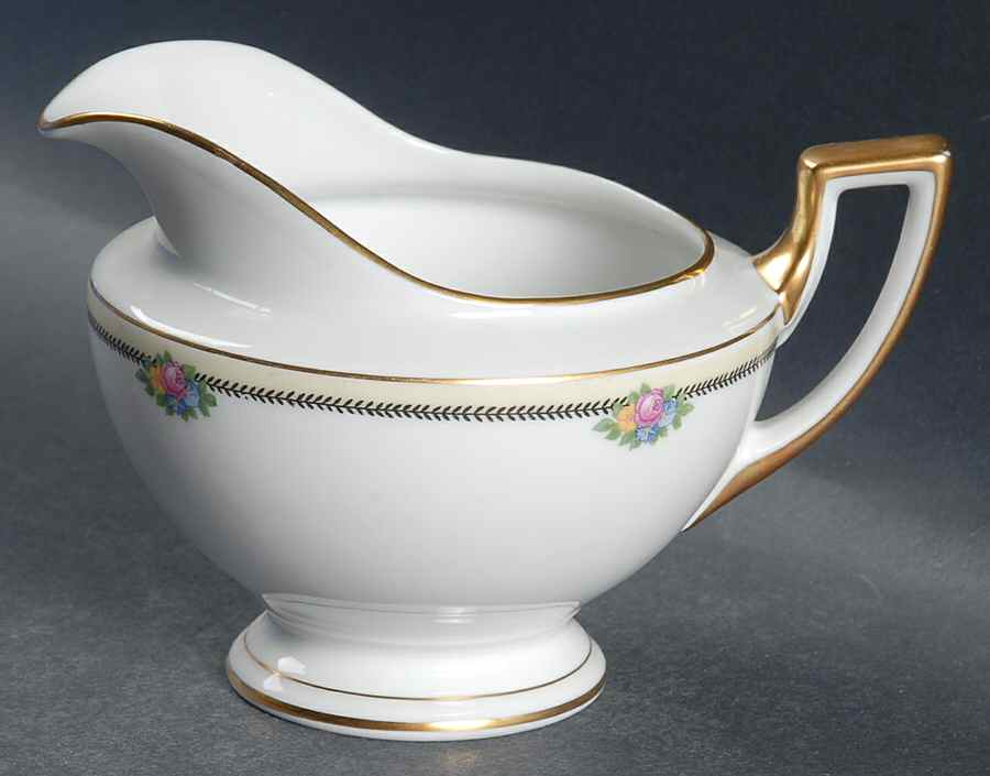 Rose Point Creamer by Thomas-1