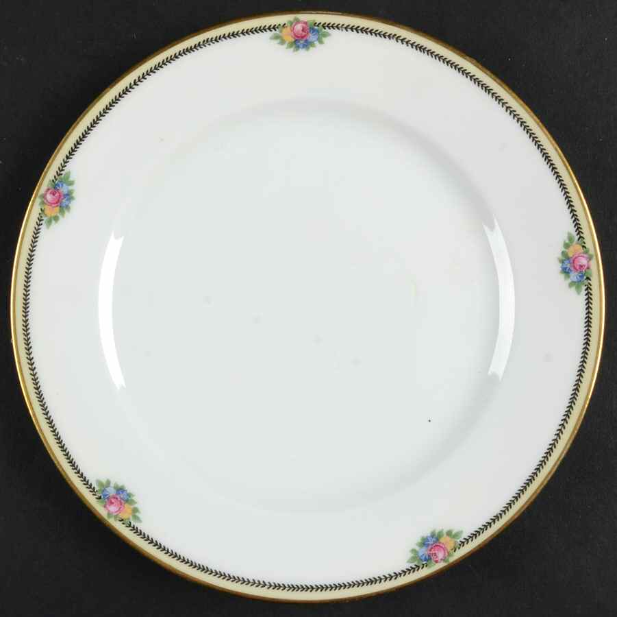 Rose Point Dessert/Pie Plate by Thomas-1